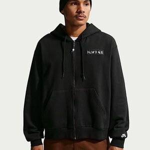 Nike Black Zip-Up Hooded brand new with tags